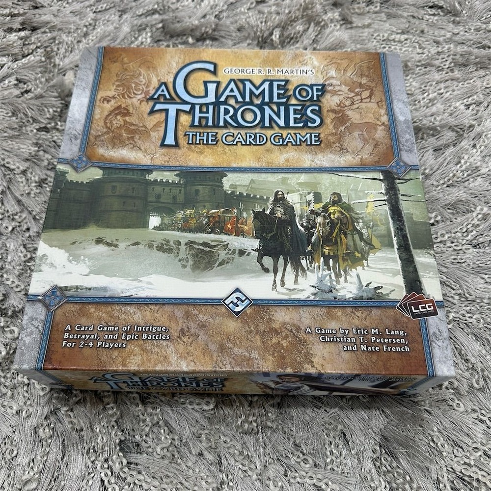 A Game of Thrones Card Game Core Set Strategy 2-4 Players English‎ 2023